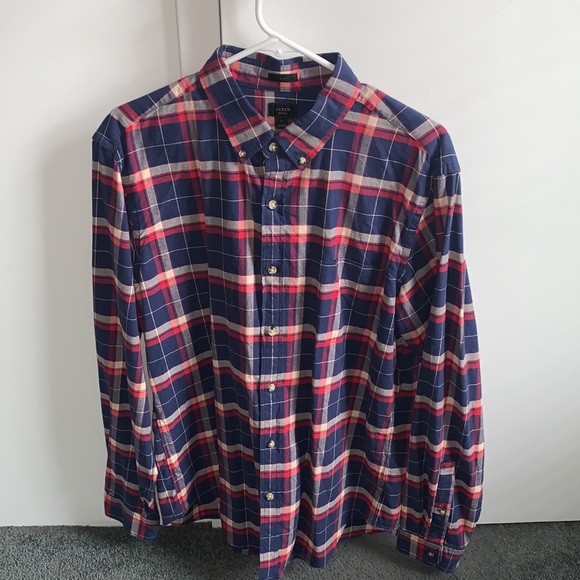 Slim Vintage J. Crew Oxford Shirt - Picture 3 of 4